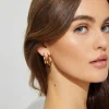 3 Pack Hoop Earrings*Garage Clothing Discount