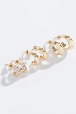 3 Pack Mini Hoop Earrings*Garage Clothing Best Sale