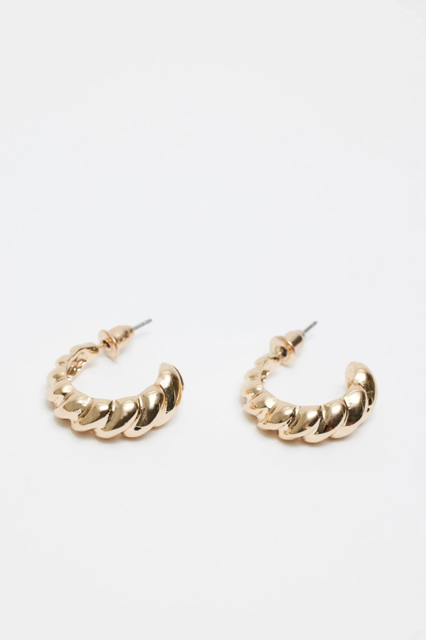 3 Pack Textured Hoop Earrings*Garage Clothing Hot