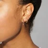 6 Pack Textured Huggies & Hoop Earrings*Garage Clothing Store