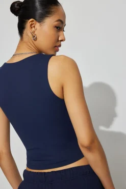 Amber Portrait Neck Tank Top*Garage Clothing Fashion