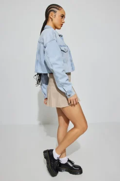 Boyfriend Crop Jacket*Garage Clothing Best Sale