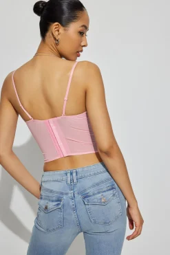 Chrishell Lace Mesh Bustier*Garage Clothing New