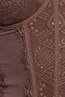 Chrishell Lace Mesh Bustier*Garage Clothing Shop