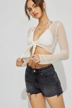 Classic Cut-Off Mom Jean Shorts*Garage Clothing Sale