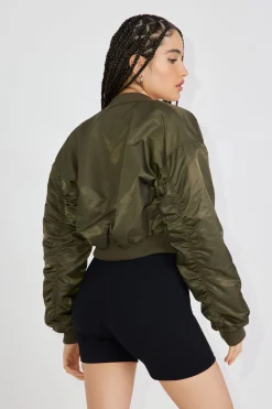 Crop Bomber*Garage Clothing Clearance