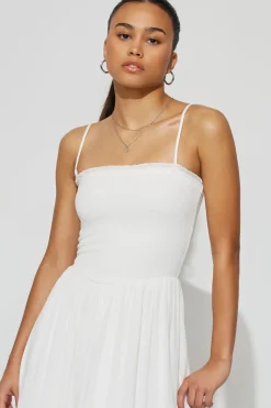 Drop Waist Smocked Tube Dress*Garage Clothing Flash Sale