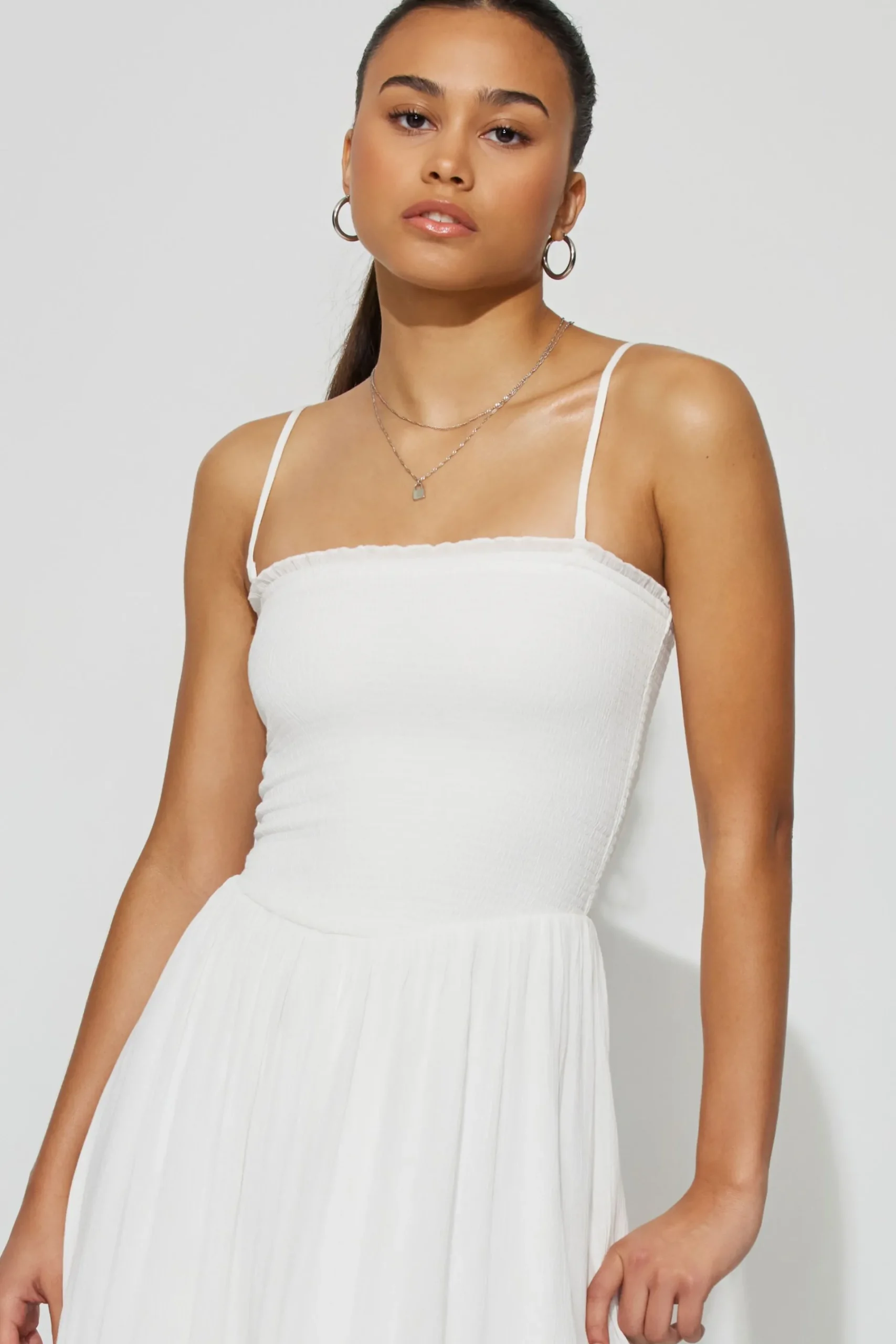 Drop Waist Smocked Tube Dress*Garage Clothing Flash Sale