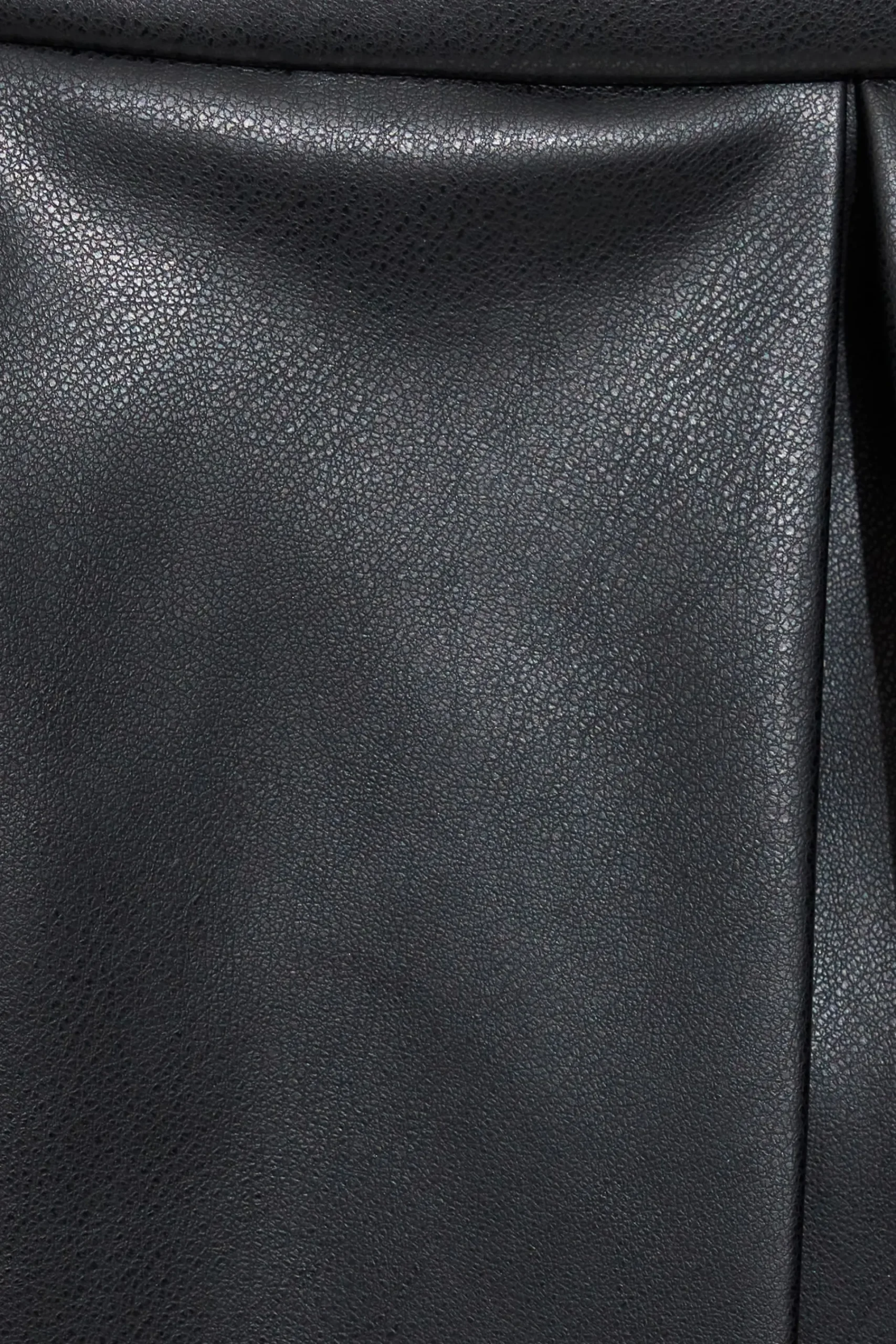 Faux Leather Pleated Skort*Garage Clothing Best