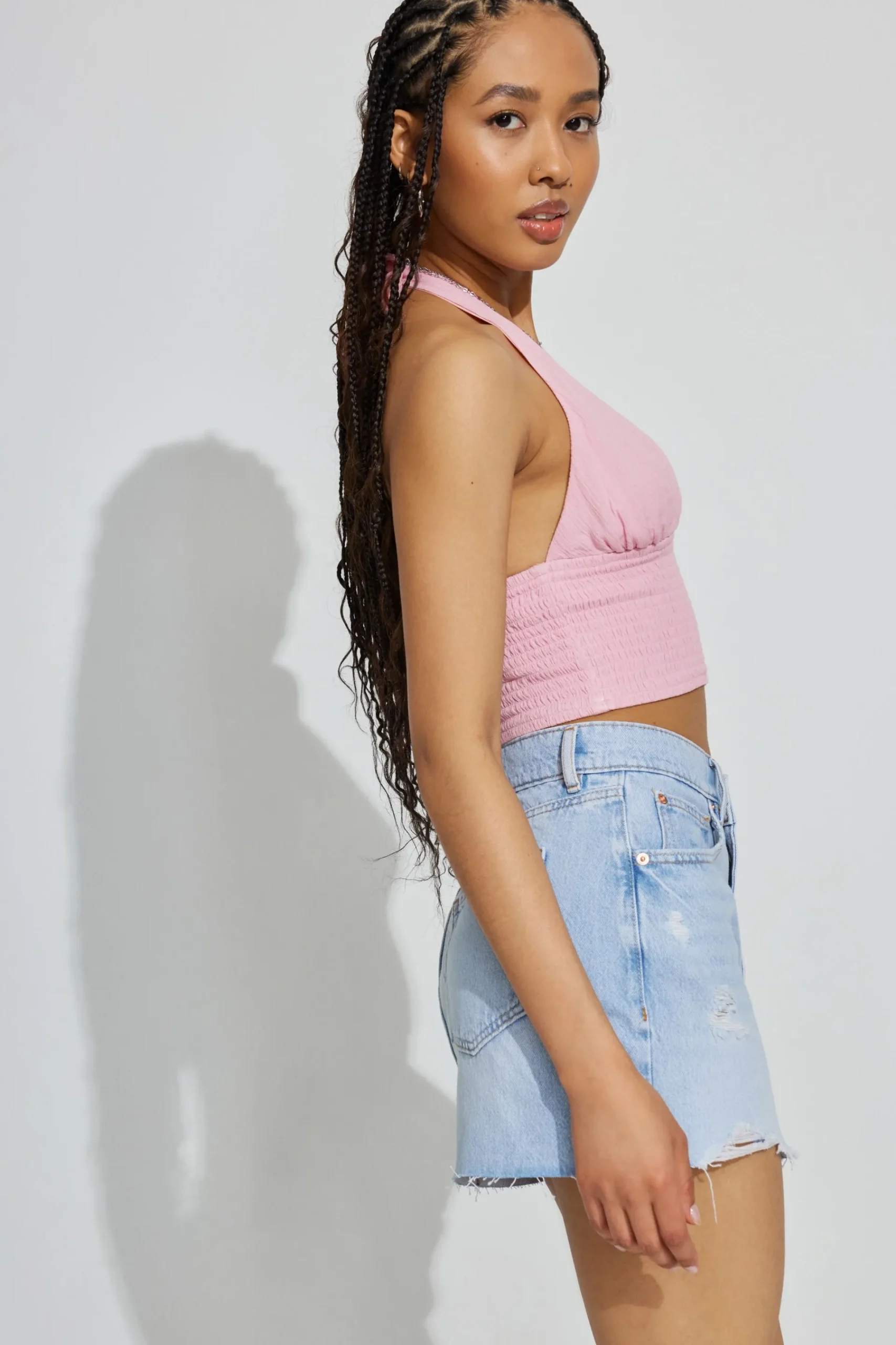 High Rise Denim Skirt*Garage Clothing Online
