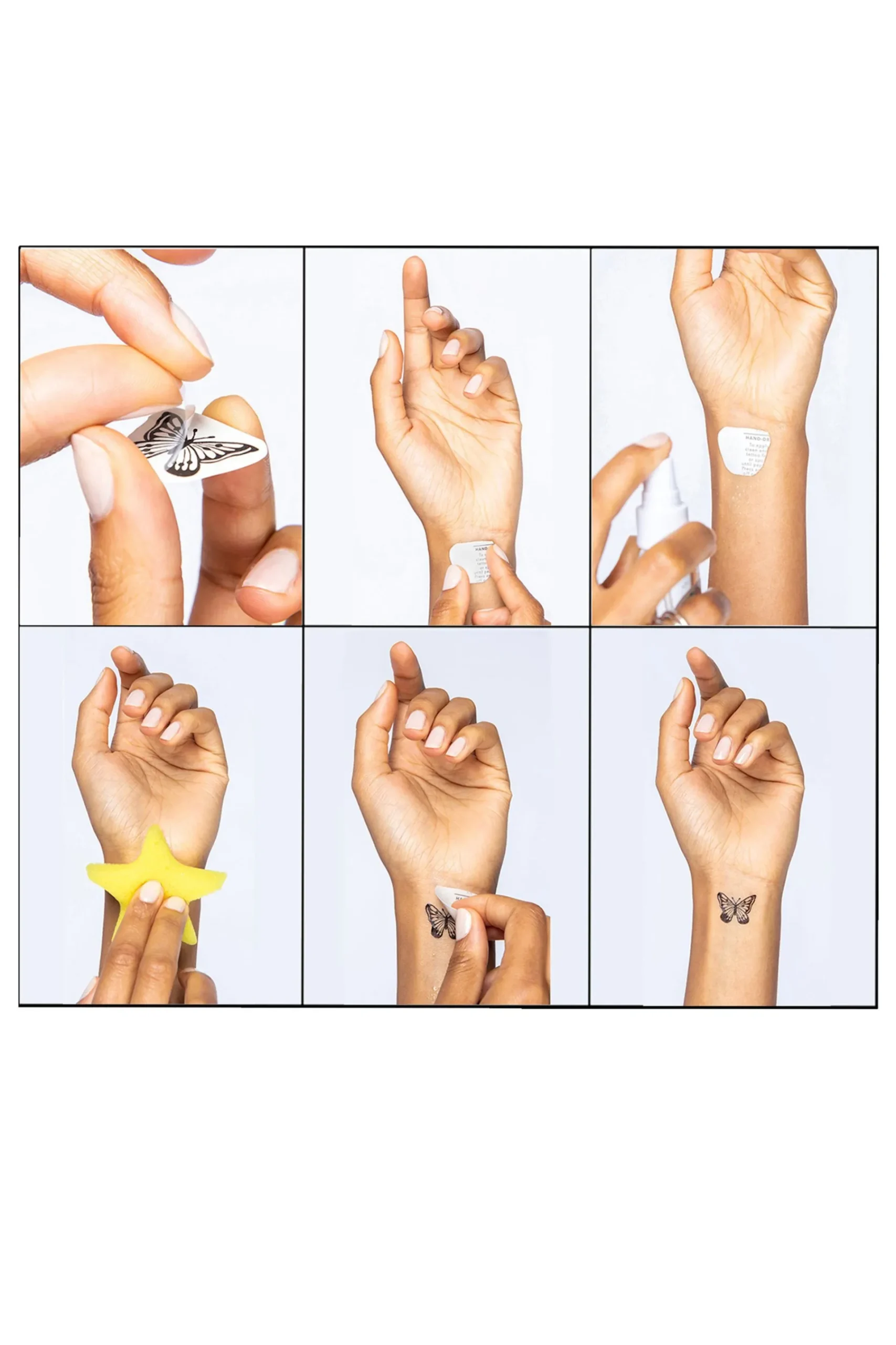 Inked By Dani Temporary Tattoos*Garage Clothing Cheap