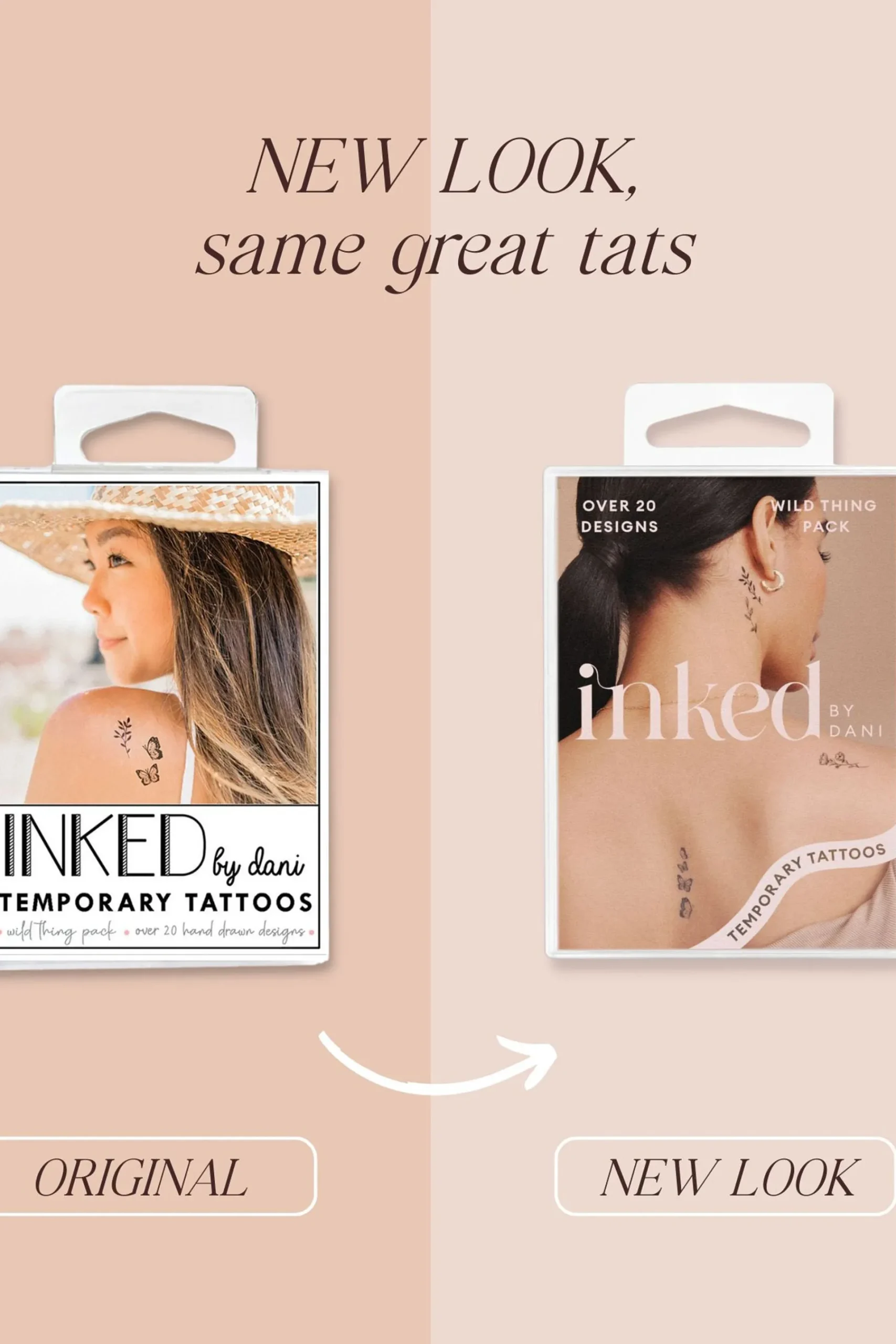 Inked By Dani Temporary Tattoos*Garage Clothing Hot