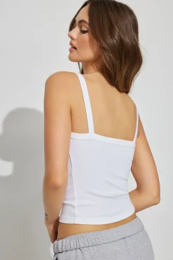 Kasey Scoop Neck Ribbed Cami*Garage Clothing Online