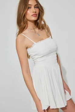 Kayley Smocked Tube Romper*Garage Clothing Online