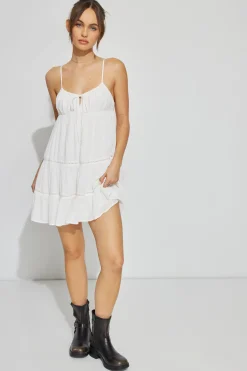 Kiara Babydoll Mini Dress*Garage Clothing Best Sale