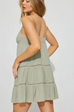 Kiara Babydoll Mini Dress*Garage Clothing Store