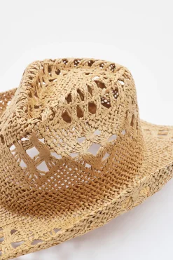 Lattice Weave Cowboy Hat*Garage Clothing Outlet