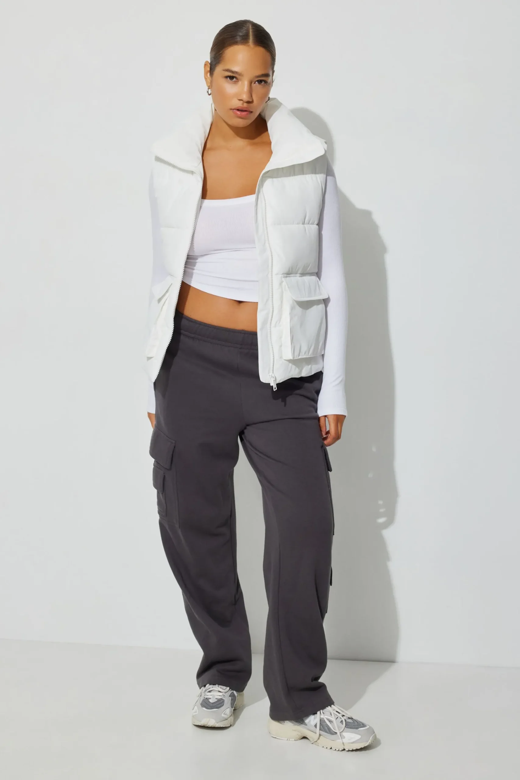 Long Puffer Vest*Garage Clothing Outlet