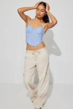 Lucy Fluid Cargo Pant*Garage Clothing Sale