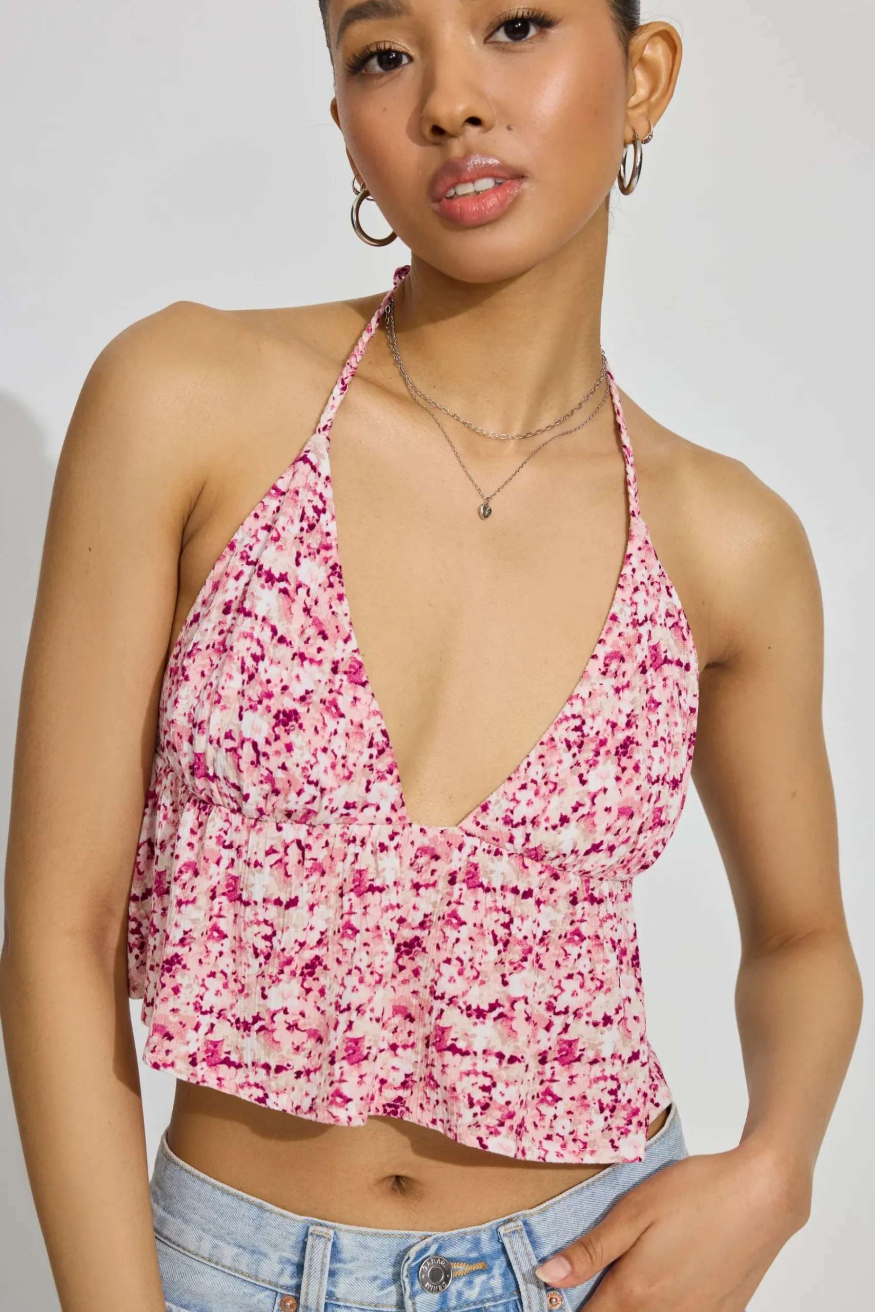 Madison Apron Back Halter Top*Garage Clothing Fashion