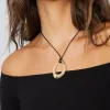 Oval Pendant Necklace*Garage Clothing Cheap