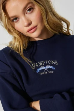 Oversized Crewneck Sweatshirt*Garage Clothing Outlet