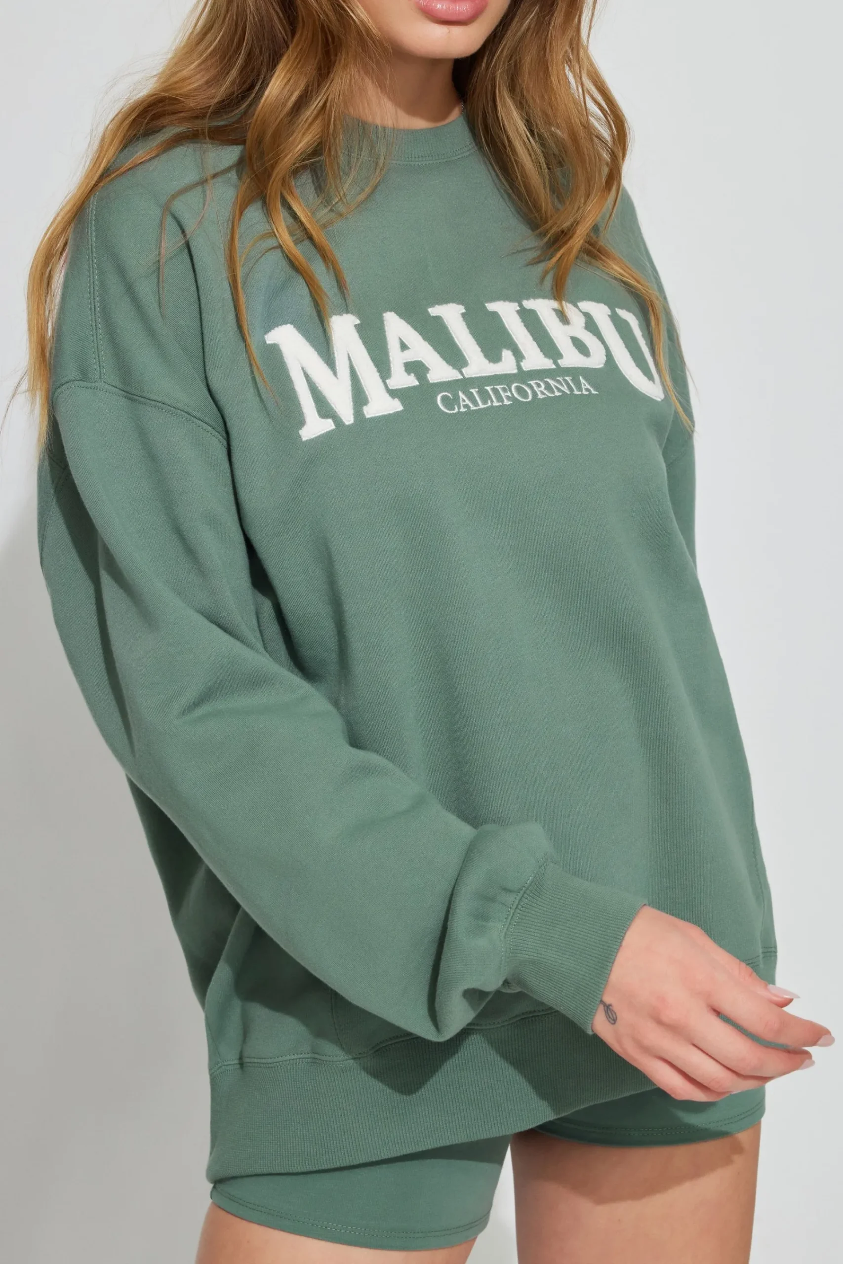 Oversized Crewneck Sweatshirt*Garage Clothing Online