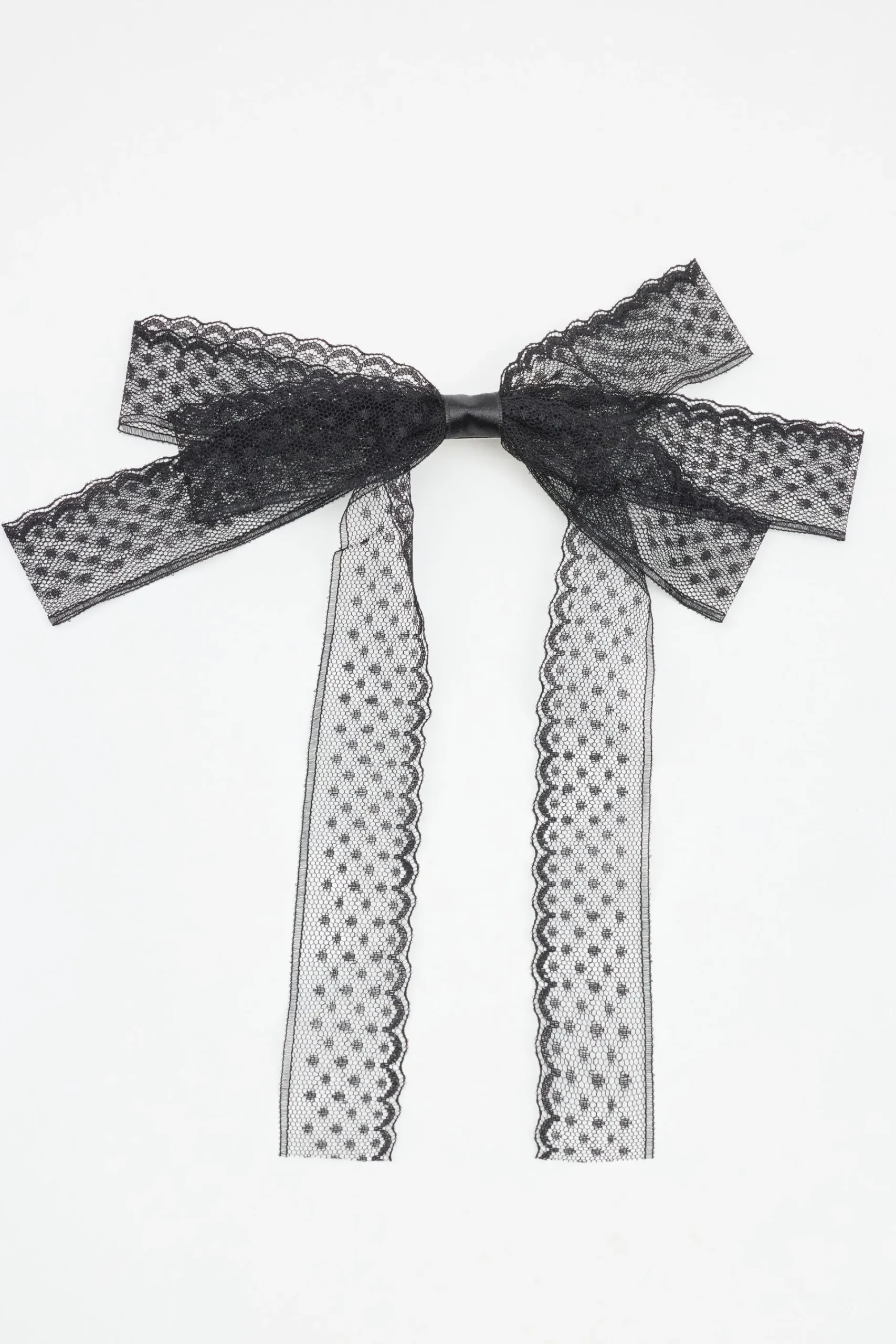 Oversized Lace Bow Clip*Garage Clothing Discount