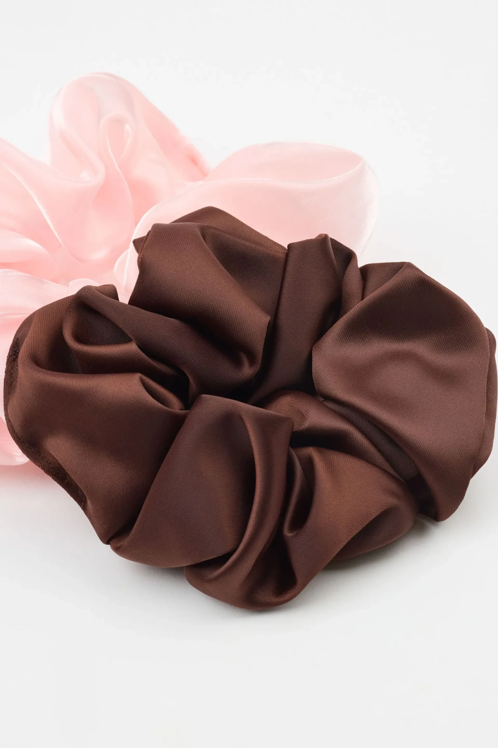 Pack Of 2 Satin Scunchies*Garage Clothing Shop