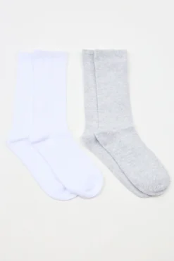 Pack Of 2 The Daily Sock*Garage Clothing Hot