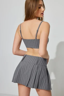 Pleated Micro Skort*Garage Clothing Cheap