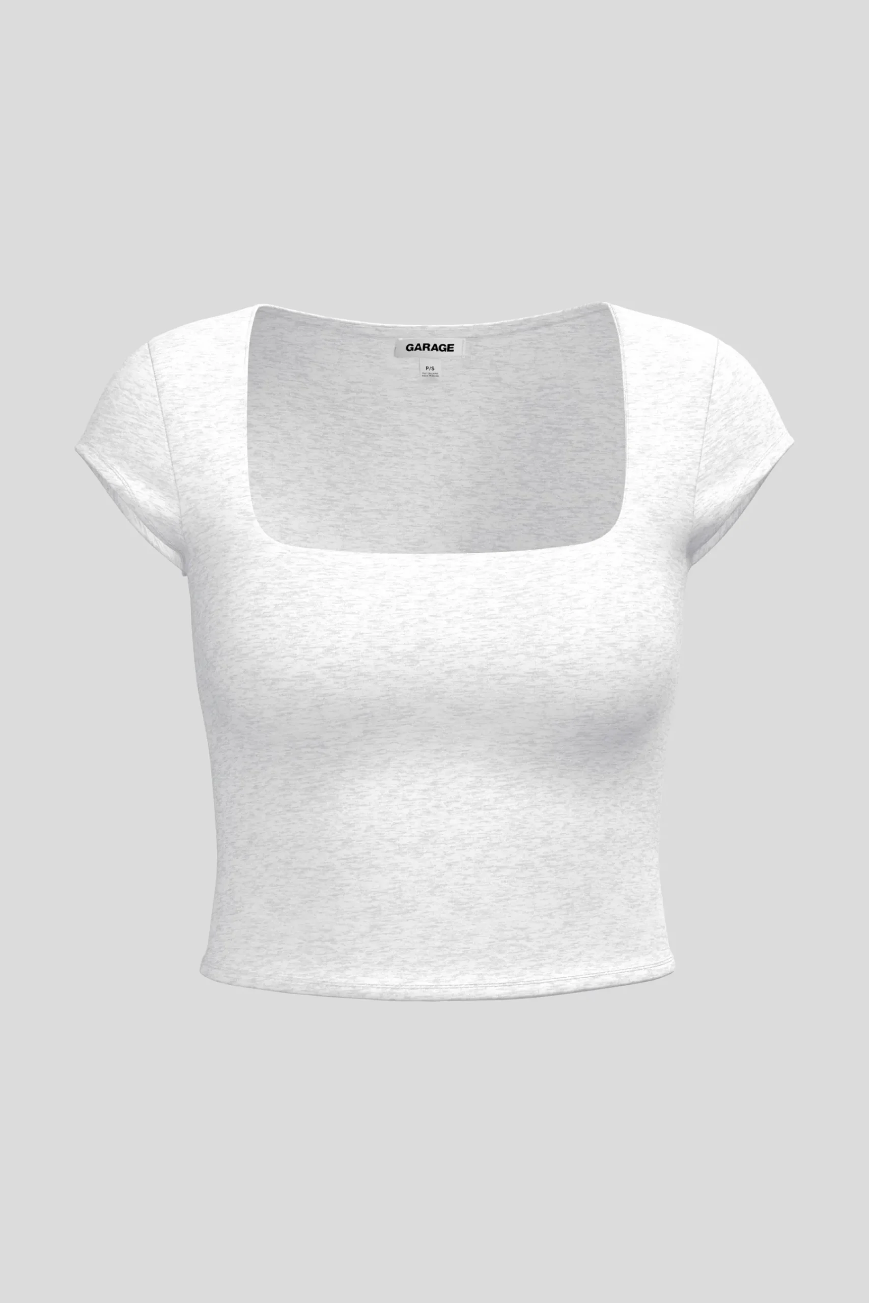 Portia Square Neckline Tee*Garage Clothing Hot