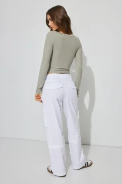 Remi Straight Cargo Pant*Garage Clothing Flash Sale