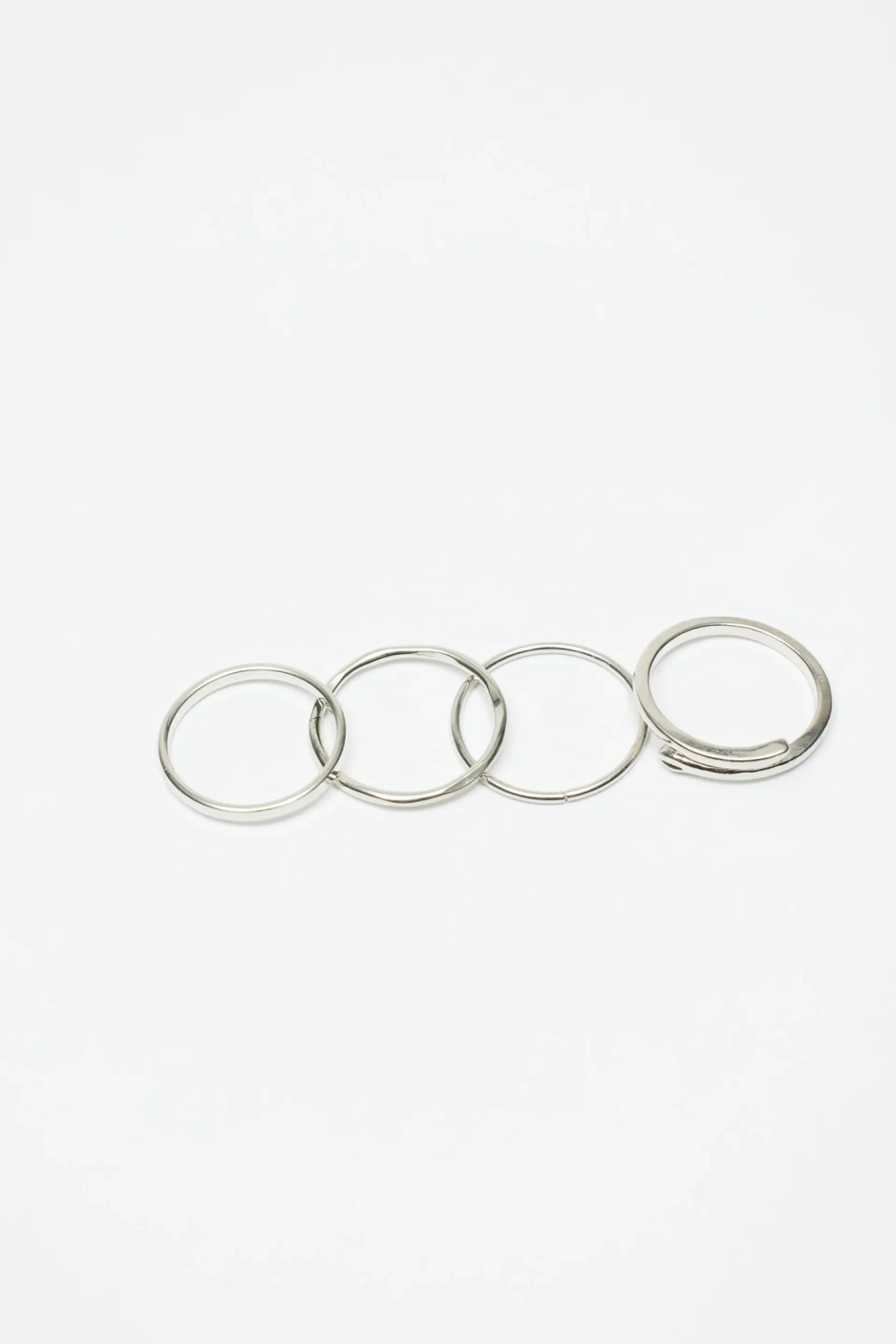 Set Of 10 Gem, Rose & Star Rings*Garage Clothing Fashion