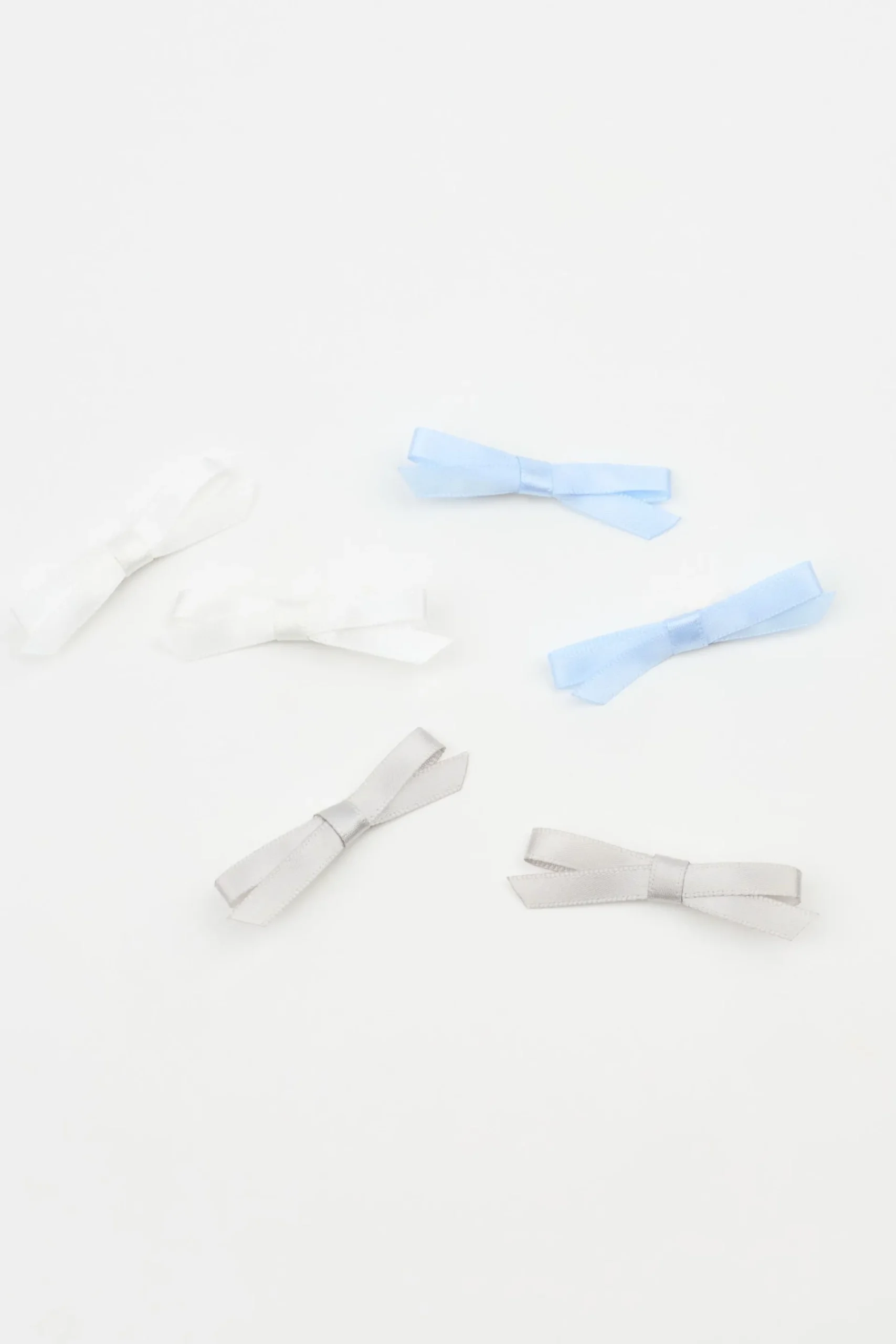 Set Of 6 Mini Bow Clips*Garage Clothing Best