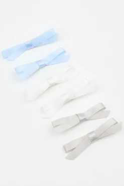 Set Of 6 Mini Bow Clips*Garage Clothing Best