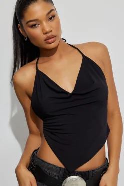 Slinky Cowl Halter Top*Garage Clothing Fashion