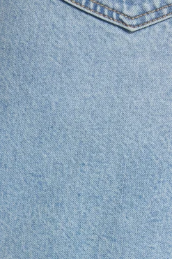 Slouchy Bermuda Denim Short*Garage Clothing Discount