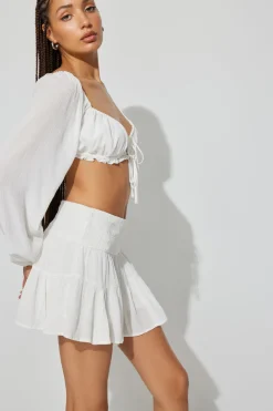 Smocked Mini Skort*Garage Clothing New