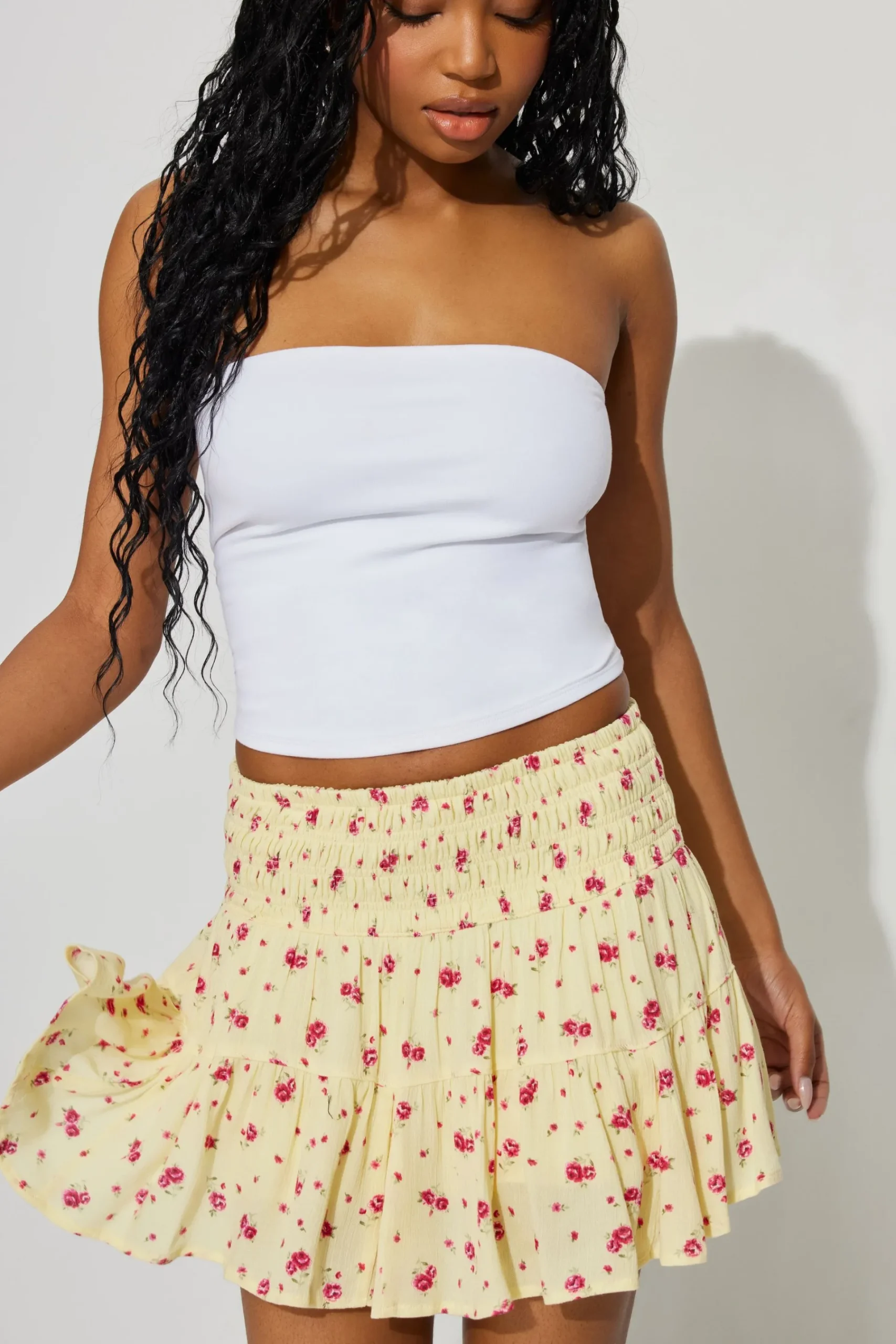 Smocked Mini Skort*Garage Clothing Sale