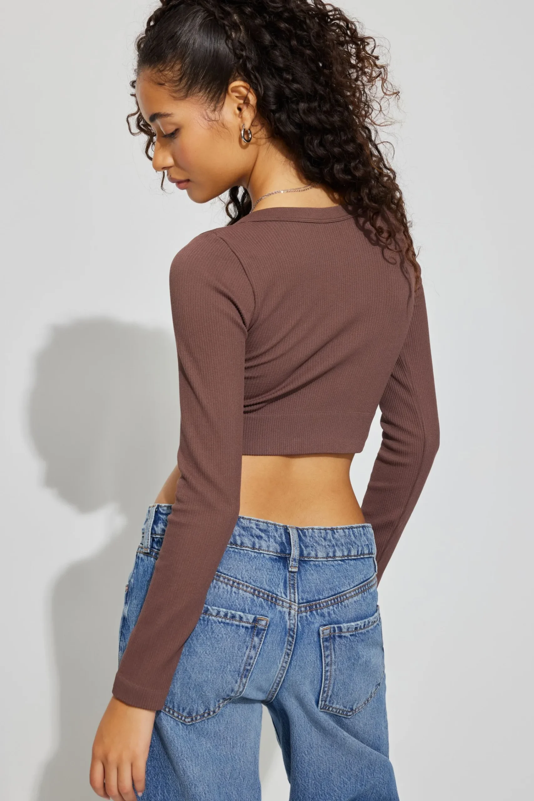 Sonia Seamless Long Sleeve Top*Garage Clothing Cheap