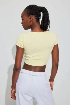 Sonia Seamless Plunge Tee*Garage Clothing Fashion