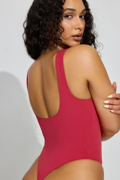 Square Neck Bodysuit*Garage Clothing Flash Sale