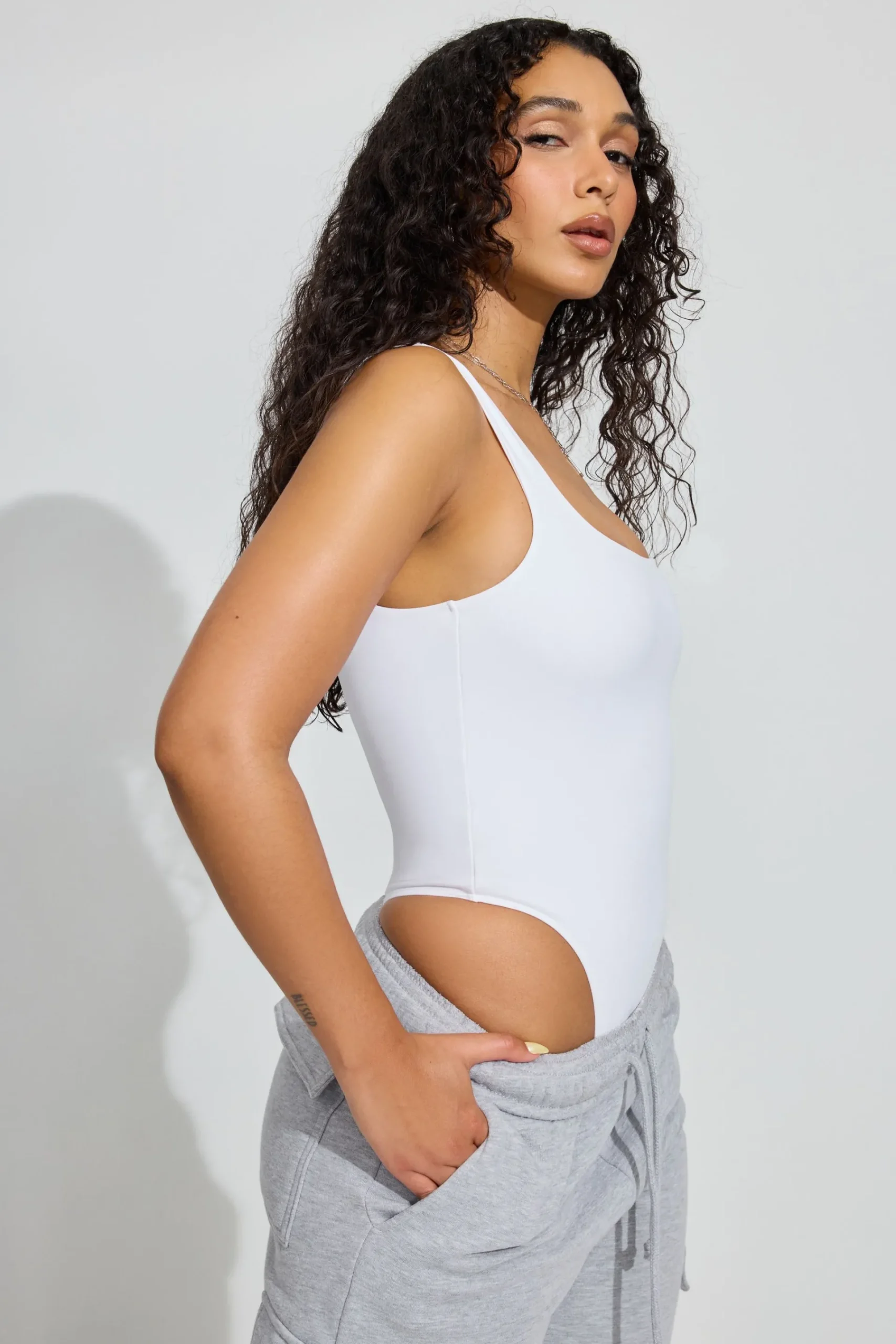Square Neck Bodysuit*Garage Clothing Cheap