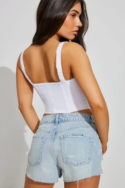 Square Neck Bustier*Garage Clothing Outlet