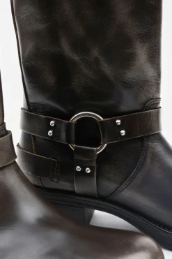 Steve Madden Brocks Knee High Boots*Garage Clothing Discount