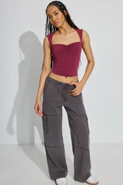 Talina Portrait Sweetheart Top*Garage Clothing Online
