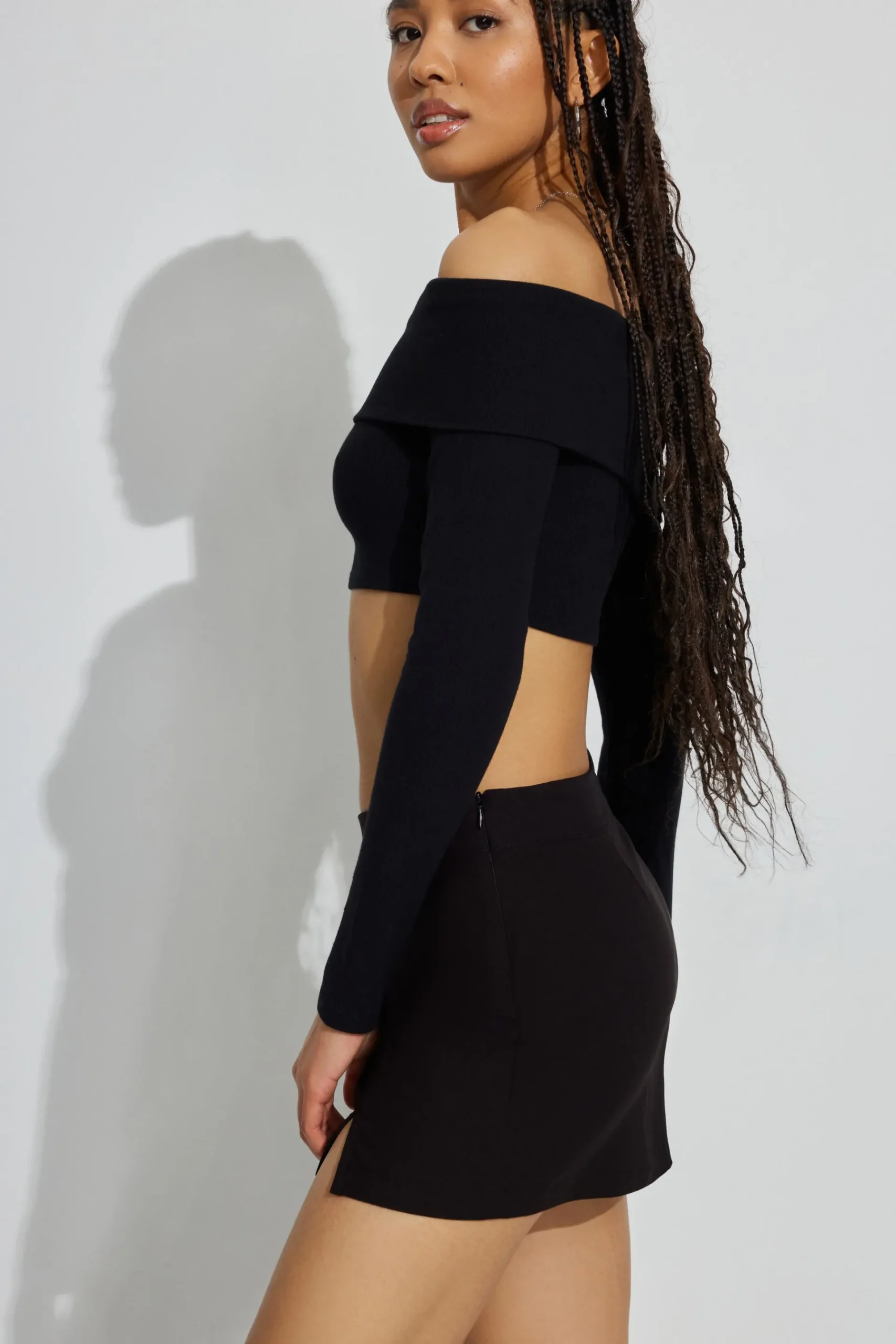 That'S Hot Mini V Waist Skort*Garage Clothing Shop