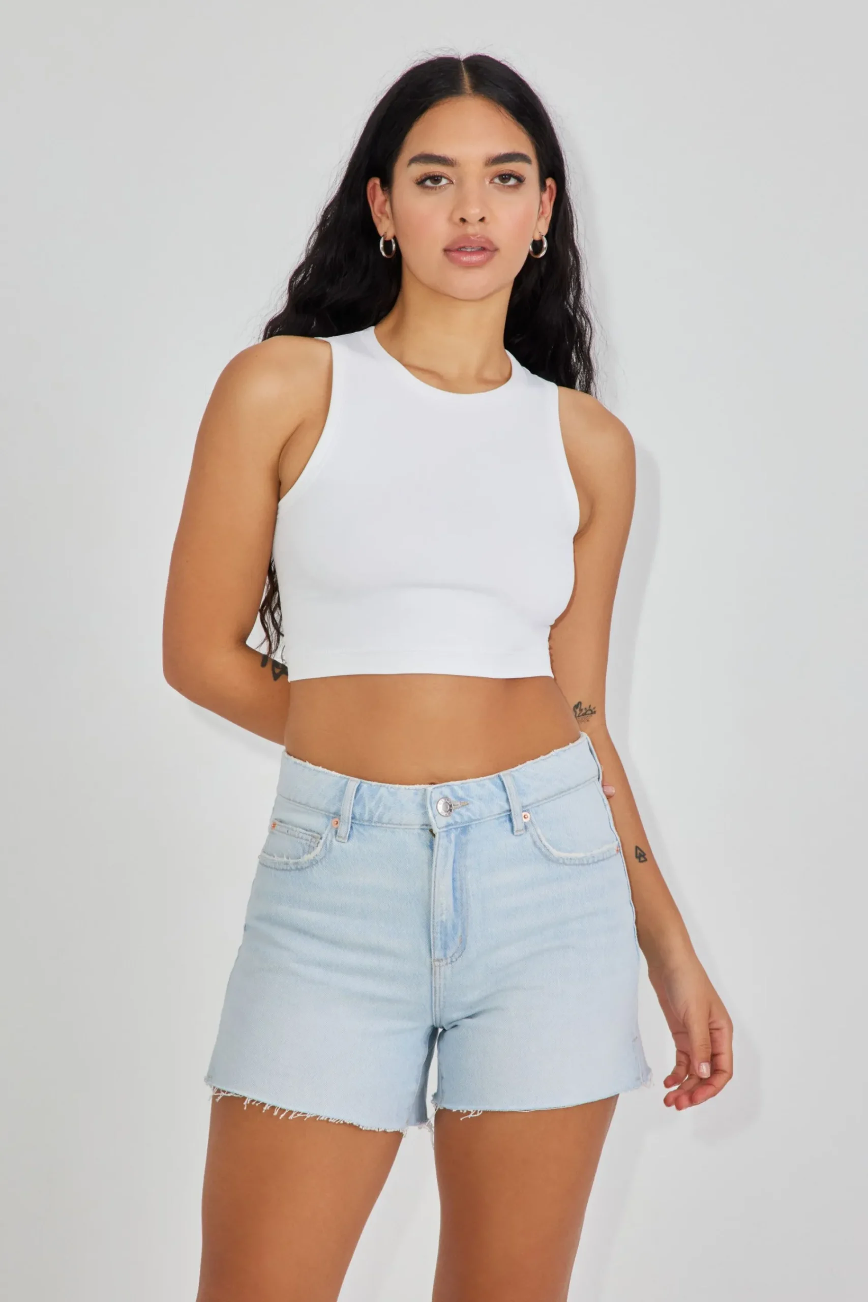 Vintage Cut-Off Short - Azariah Blue*Garage Clothing Best Sale